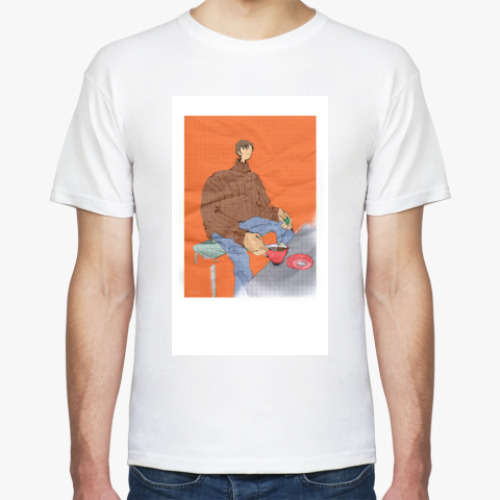 Футболка с принтом Чай