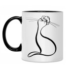 Кружка двухцветная