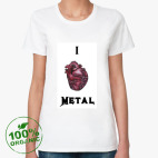 Женская футболка органик