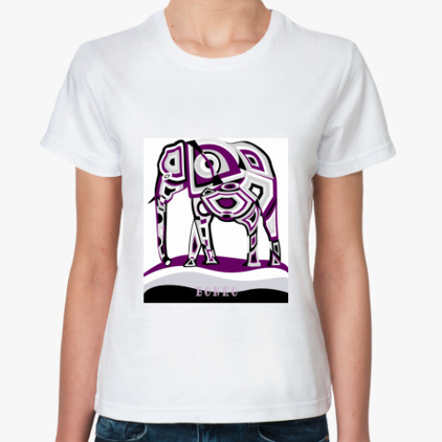 Классическая футболка с принтом Bonko