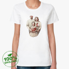 Женская футболка органик