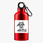 Металлическая бутылка 400 мл UV-DTF