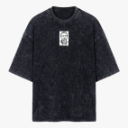 Футболка оверсайз вареная (вышивка)