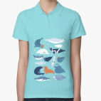 Женская рубашка поло