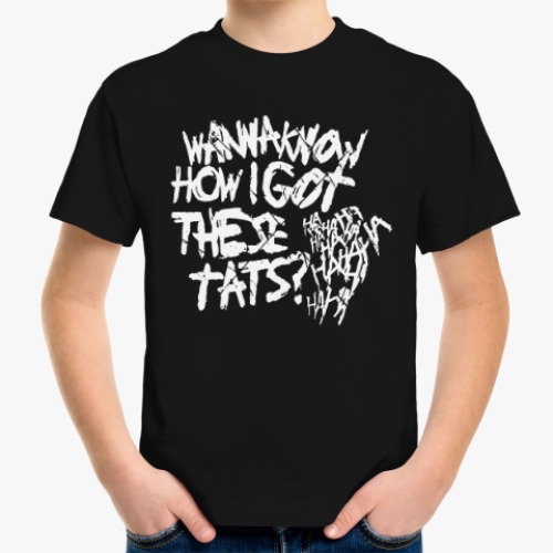 Детская футболка с принтом Джокер