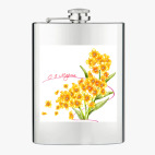 Фляжка стальная