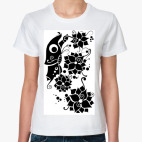 бабочка и цветы