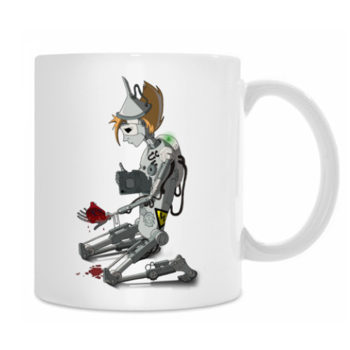 Кружка с принтом «Железный Дровосек»