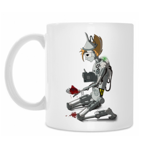 Кружка с принтом «Железный Дровосек»