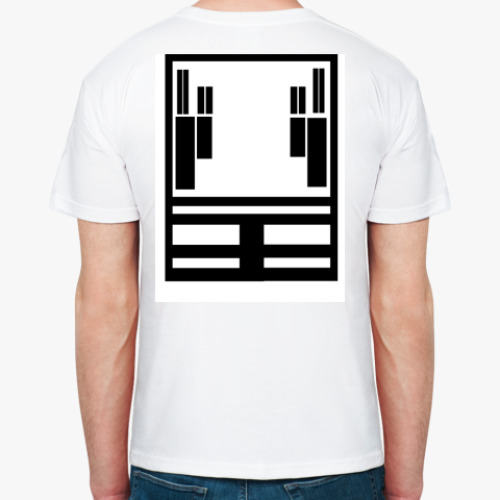 Футболка с принтом BACK UP IS HERE