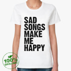 Женская футболка органик