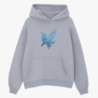 Толстовка худи оверсайз