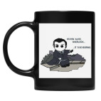 Кружка цветная UV-DTF