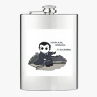 Фляжка стальная