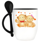 Кружка с ложкой