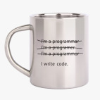 Кружка металлическая