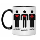 Кружка двухцветная