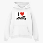 Толстовка худи оверсайз