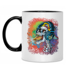 Кружка двухцветная