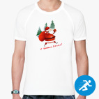 Мужская спортивная футболка