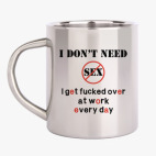 Кружка металлическая