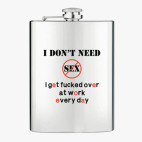 Фляжка стальная