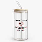 Банка с бамбуковой крышкой