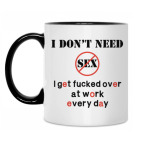 Кружка двухцветная