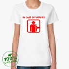 Женская футболка органик