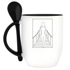 Кружка с ложкой