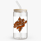 Банка с бамбуковой крышкой