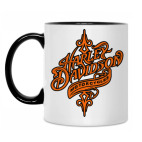 Кружка двухцветная