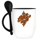 Кружка с ложкой