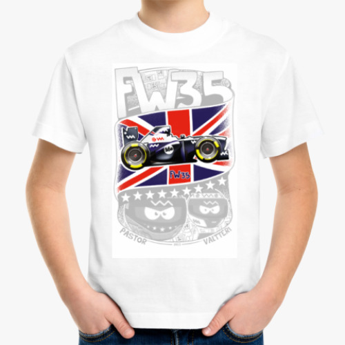 Детская футболка с принтом FW35