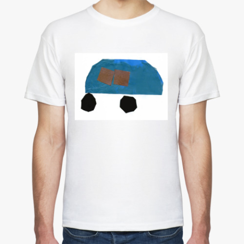 Футболка с принтом Автобус