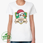 Женская футболка органик