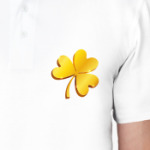 Золотой объемный клевер