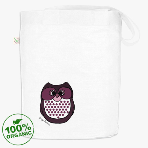 Сумка шоппер с принтом Сова