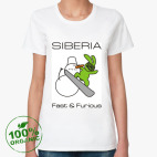 Женская футболка органик