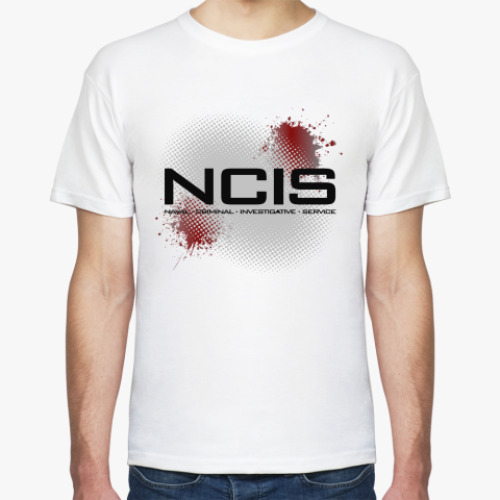 Футболка с принтом NCIS