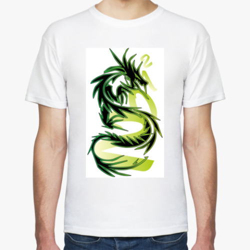 Футболка с принтом Дракон