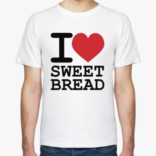 Футболка с принтом Sweet bread