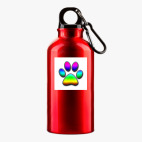 Металлическая бутылка 400 мл UV-DTF