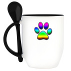 Кружка с ложкой