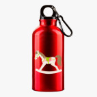 Металлическая бутылка 400 мл UV-DTF