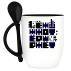 Кружка с ложкой