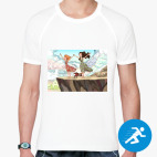 Мужская спортивная футболка