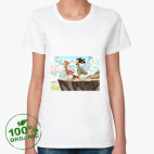 Женская футболка органик