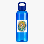 Прозрачная спортивная бутылка