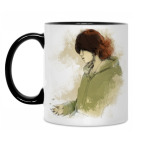 Кружка двухцветная